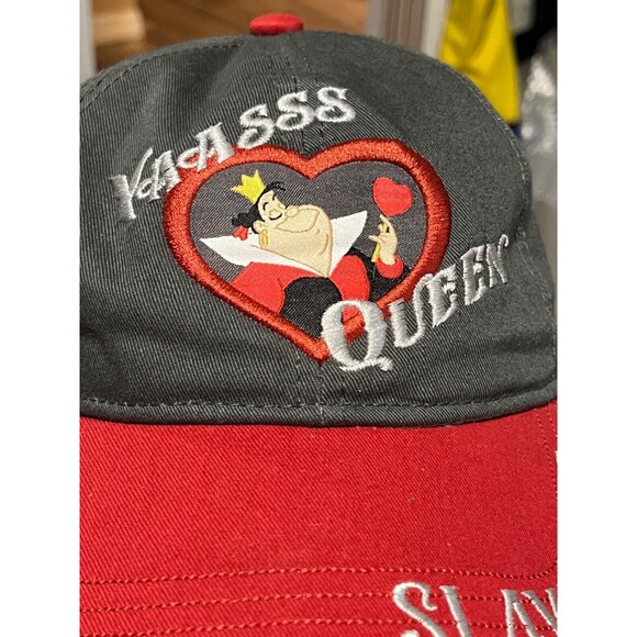 Disney Parks Alice in Wonderland Hat Queen of Hearts Yaasss Queen Slayed It NWT - Picture 5 of 10